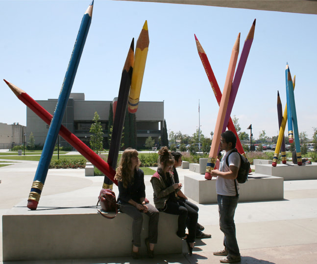 Bob Van Breda's Giant Pencils in San Francisco